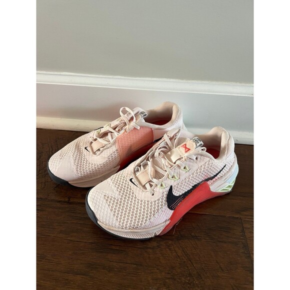 NIKE METCON 7 "SOFT PINK" TRAINING / CROSS FIT TRAINERS (CZ8280 658) sz 5 - Picture 1 of 4